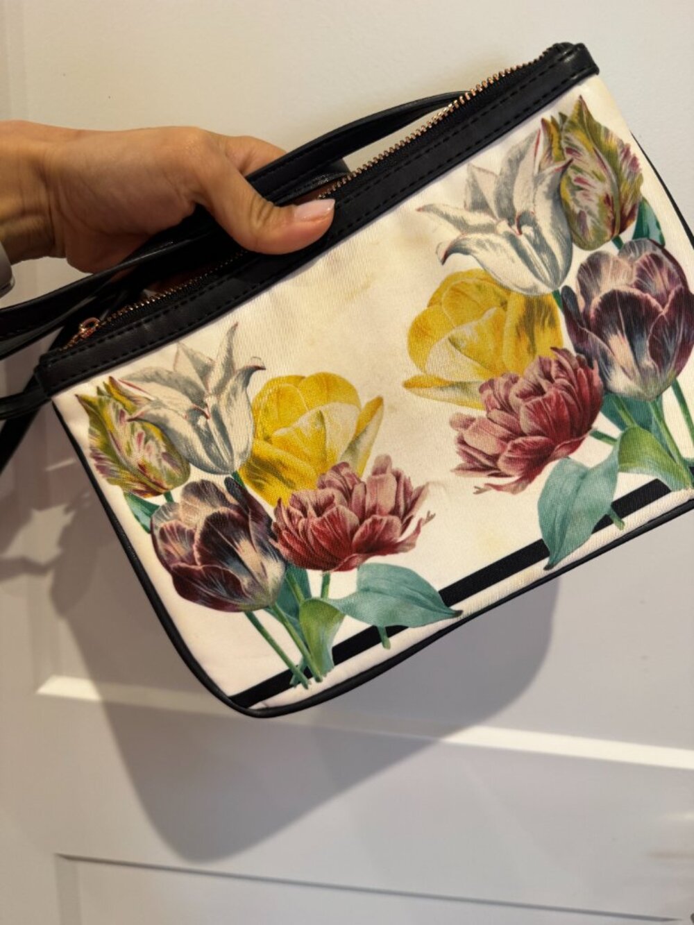 Ted Baker Tranquility Gardina Floral Crossbody Bag Pink Print Purse - Picture 6 of 10